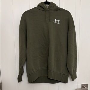 Under Armour Green Sweatshirt Athletic Pullover